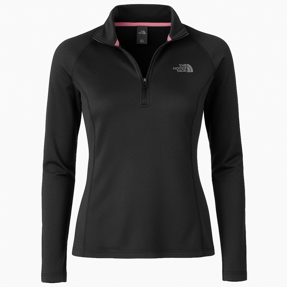 THE‎ NORTH FACE Women’s Black 1/4 Zip Pullover – Size Small
